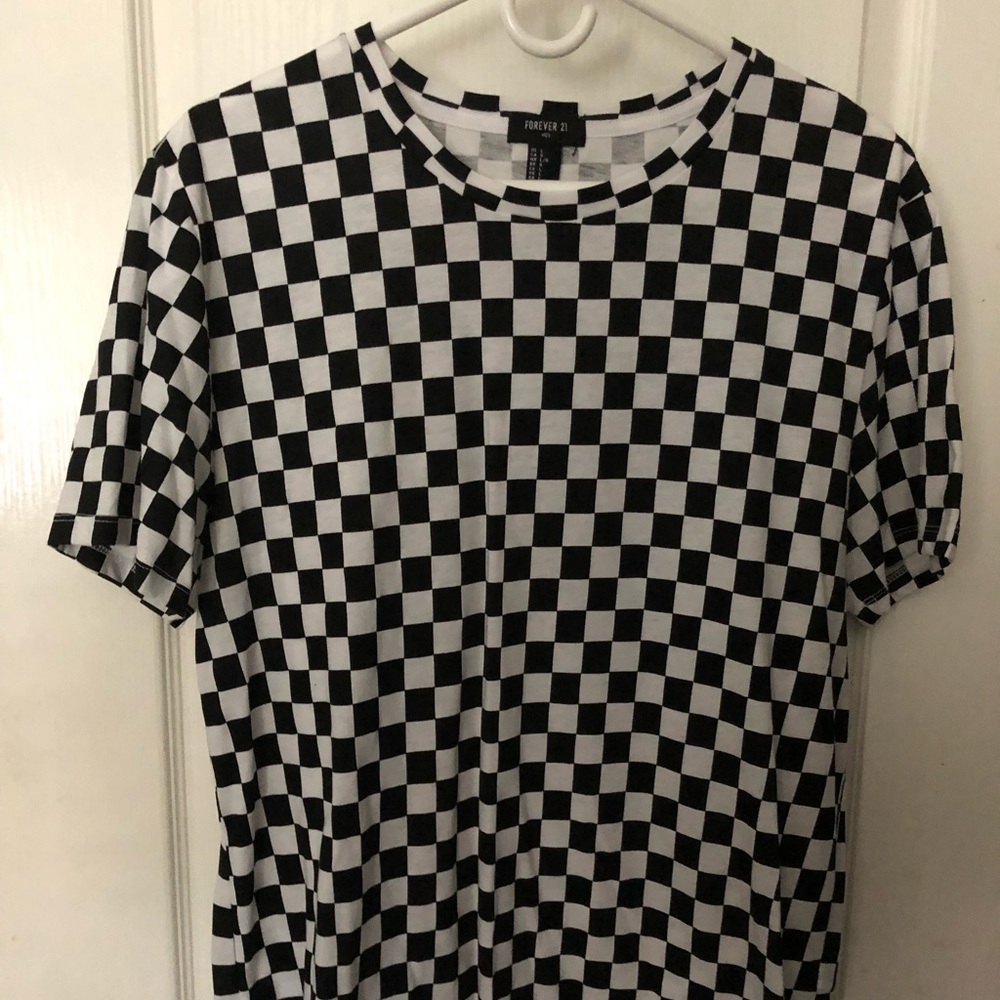 Checkered Forever 21 Shirt